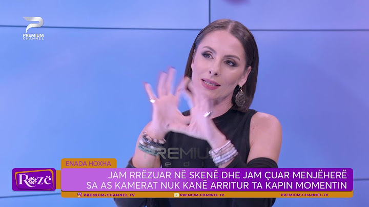 Enada Hoxha: "Më është zbërthyer i tërë kostumi në skenë"