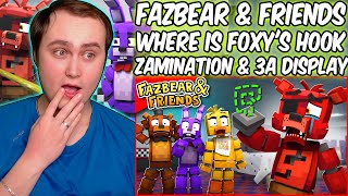 Where Is Foxy's Hook [VERSION A+B] Fazbear \& Friends Episode:1 (Minecraft FNAF Animation) | Reaction