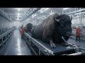 Inside a Bison Leather Factory : From Raw Hide to Luxury Goods (Full Process) | Handbags