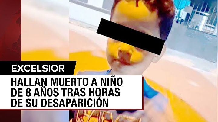 Jasiel jugaba en el parque, luego desapareció y más tarde lo encontraron muerto