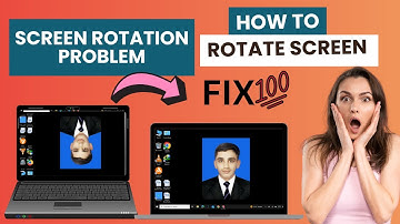 how to rotate laptop screen | Fix screen rotate problem | laptop ki screen ko sidha kaise kare