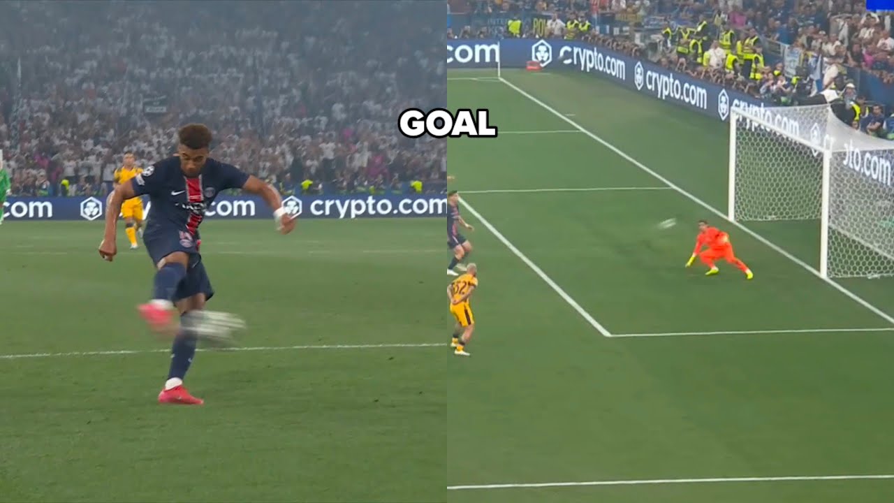 Désiré Doué Goal Today Match Vs Inter Milan | Désiré Doué Goal CL Final |  Psg Vs Inter Milan Final