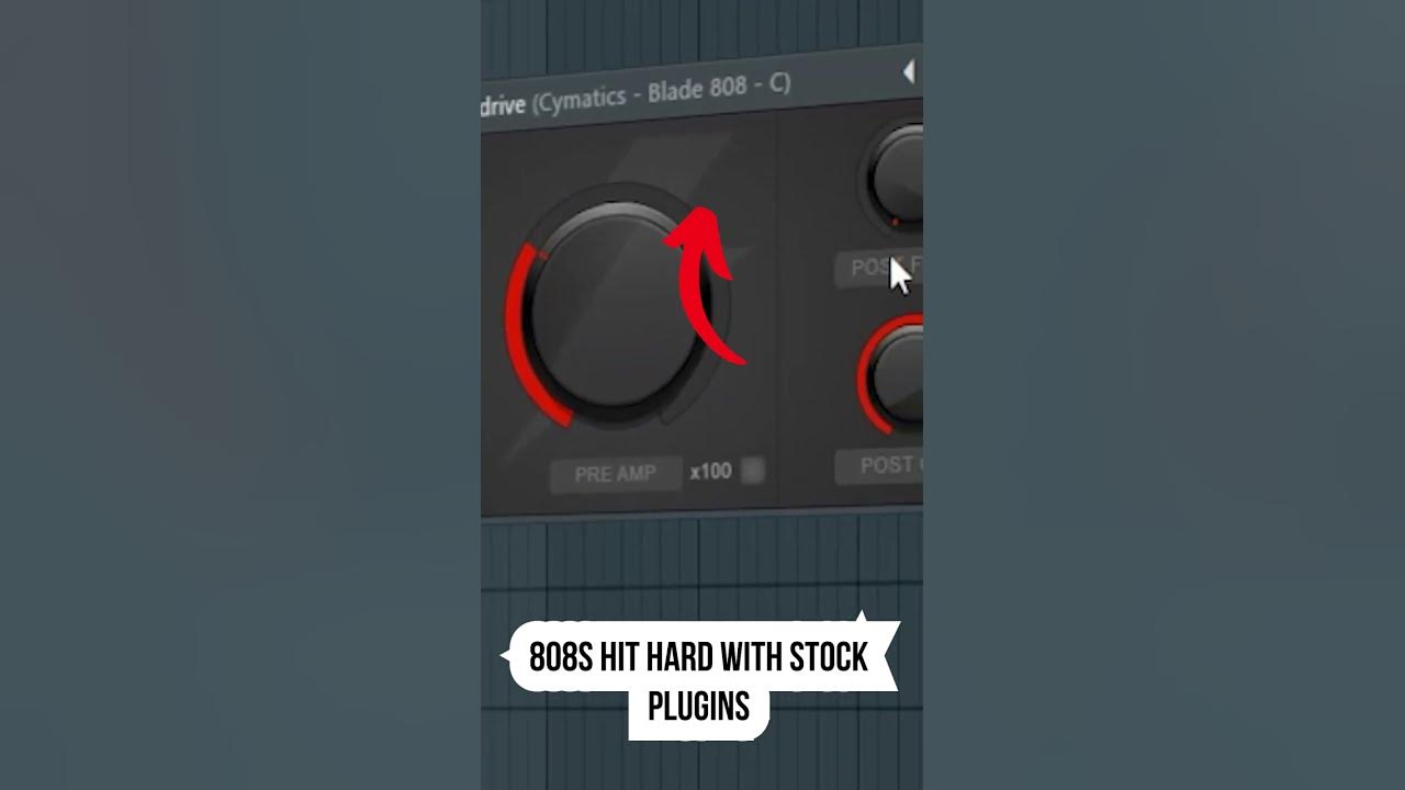 how to make 808s hit hard with STOCK plugins in FL Studio