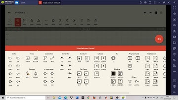 Implementation of Logic Gates using Logic Circuit Simulator Pro Android App-I