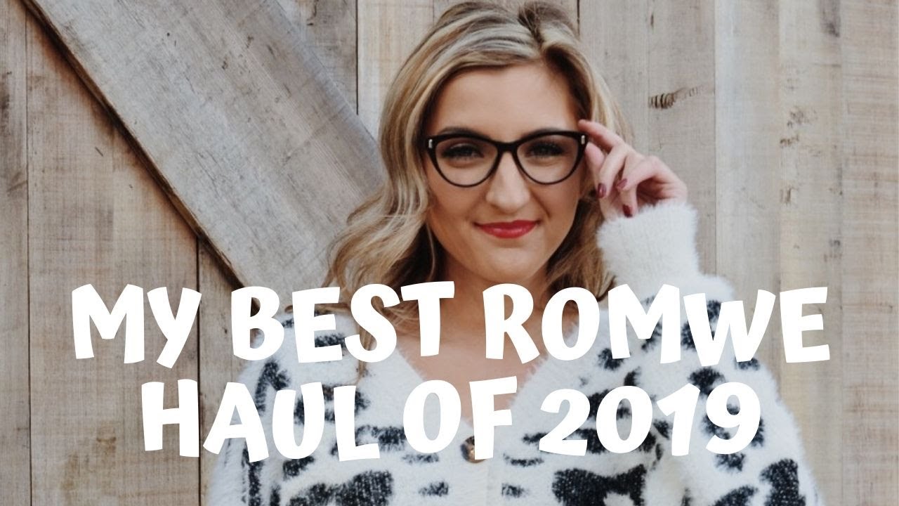 ROMWE TRY ON HAUL (my best one yet!)
