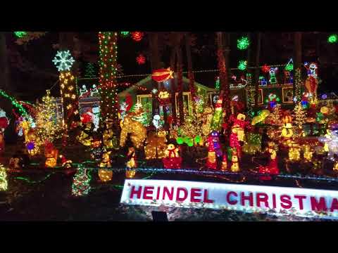 Heindel Christmas lights, Raleigh NC