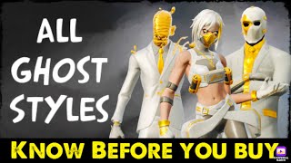 Double Agent Pack - Know Before You Buy (All Ghost Styles)