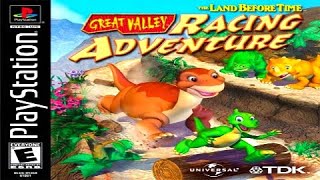 The Land Before Time Great Valley Racing Adventure (PS1) Intro AI Upscale 4K Ultra HD