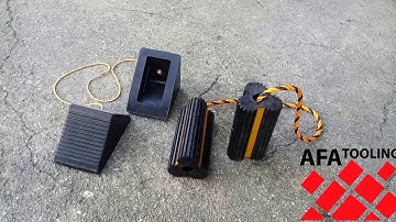 How to Use Wheel Chocks with Rope