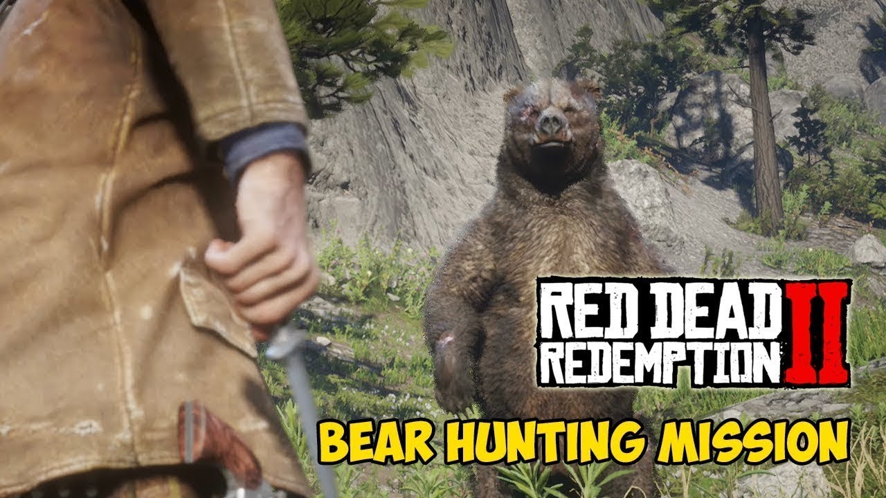 RDR2 Bear Hunting with Hosea, getting New Horse & Meeting Mr. Downs