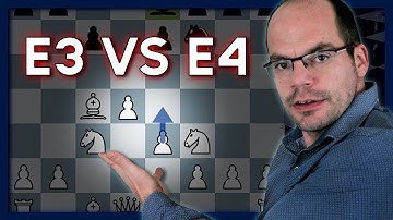 Should I play e3 or e4 in 1.d4 openings? A common dilemma explained in detail.