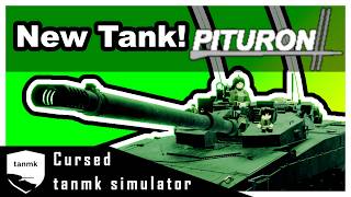 New Tank Medium Made By Pituron Cursed Tanmk Simulator