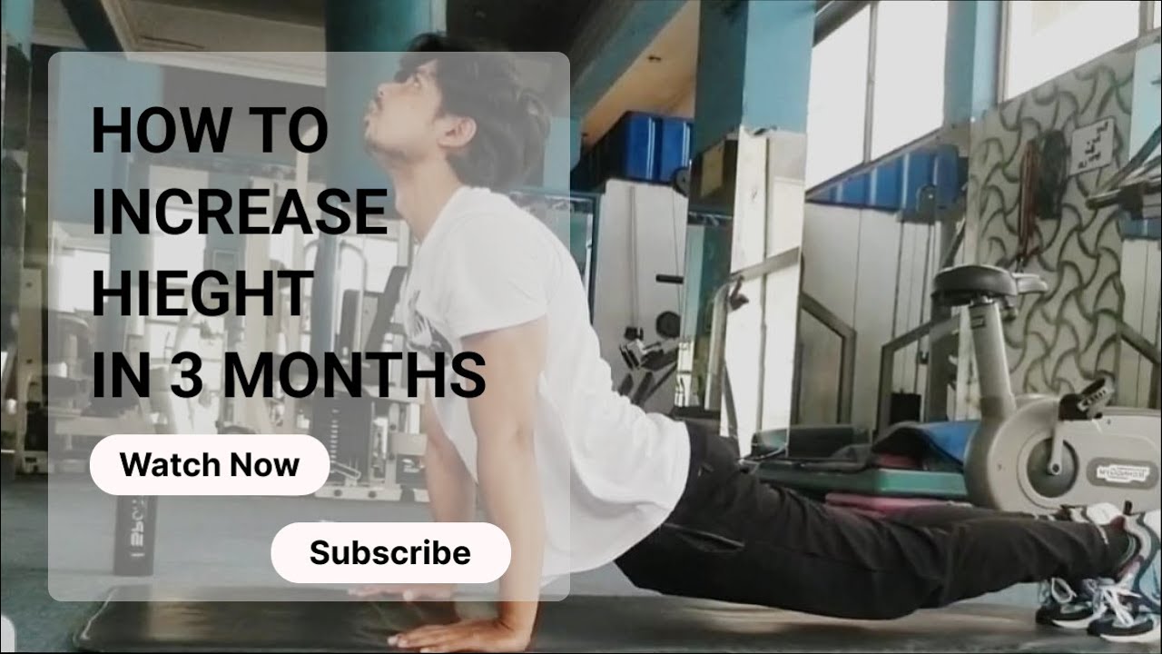 5 Easy Home Exercise For Increase Your Height How To Increase Height