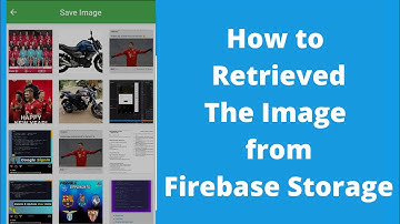 How to retrieved the image from the firebase storage || Stream Builder