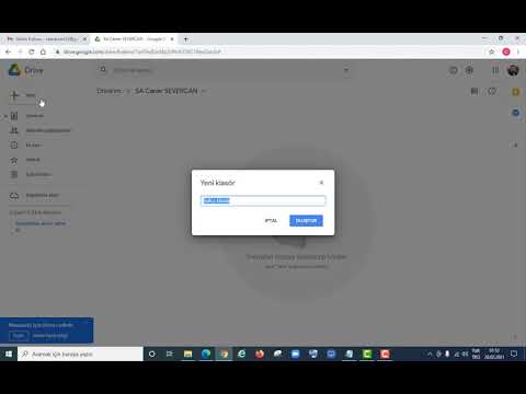 Video: Google Drive klasör simgemi nasıl değiştiririm?