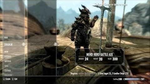TES V: Skyrim Nord Hero Weapons