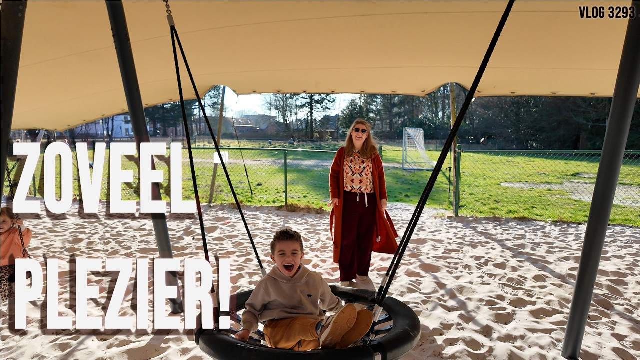 GENIETEN VAN LAATSTE ZONNETJE | JOLIEN EN JENNO VLOG 3293