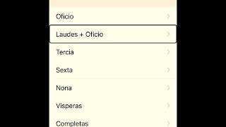 Rezando La liturgia de las  horas con la app ePrex screenshot 1