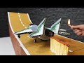 Rocket Powered Jet with Matches Chain Reaction