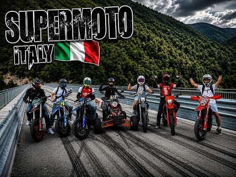 Supermoto Adventure: Riding to Italy’s Legendary Supermoto Bridge!