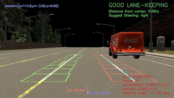 CARLA Self-Driving Obstacle Detection - Auto Steering