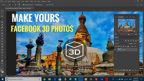 Create Facebook 3D Photos Using Photoshop | Easy 100% Working