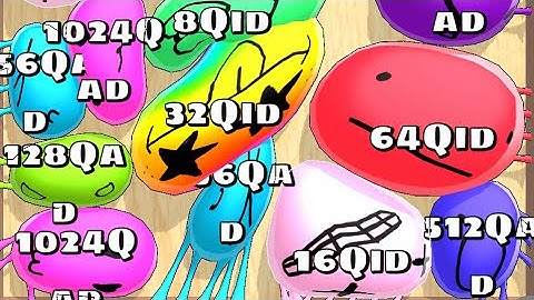 Blob Merge 3d | Mobile Game |GamePlay | ios android games | satisfying relaxing game (Part 86)