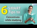 6 concentration tips to study  smart study techniques  exam tips  letstute accountancy