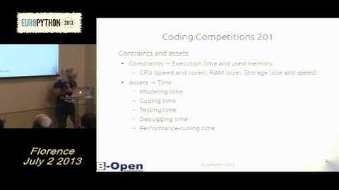 Lasagne Track (EuroPython 2013)