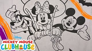 Mickey Mouse Clubhouse Halloween Coloring Page| Mickey Mouse Clubhouse coloring book |YES Toys