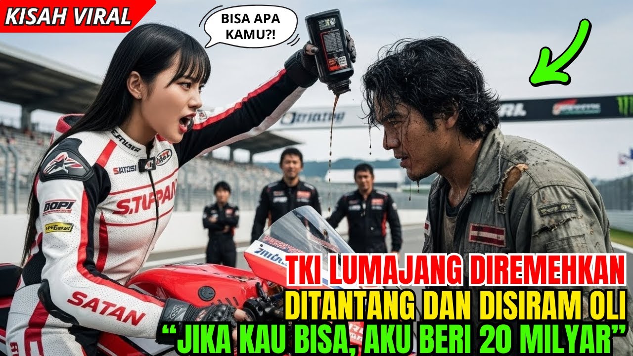 Dihina & Disiram Oli di Sirkuit Jepang! TKI Lumajang Dibayar 20 Miliar Bikin Pembalap MotoGP Menang