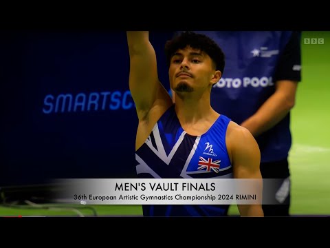 Men's VAULT FINALS : European Artistic Gymnastic Championships 2024 RIMINI
