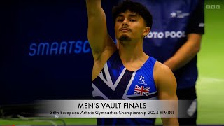 Men's VAULT FINALS : European Artistic Gymnastic Championships 2024 RIMINI