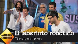 Arturo Valls prueba suerte en el laberinto robótico de bolas de &#39;El Hormiguero 3.0&#39;