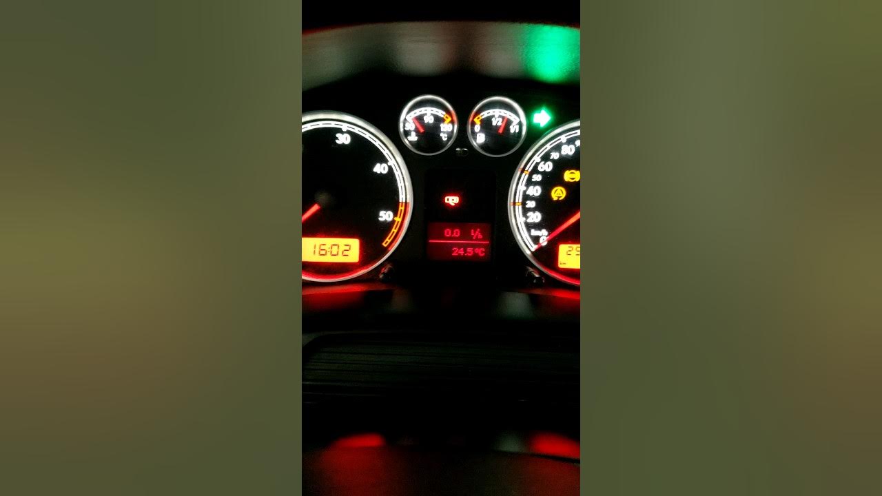 Как стана новата подсветка на километража на VW Passat B5.5 - YouTube