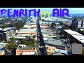 PENRITH CBD Flyover, foot of the Blue Mountains Western Sydney Australia 2021