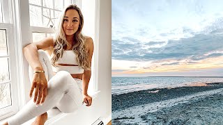 SELF CARE VLOG | nails, healthy groceries + exercise!