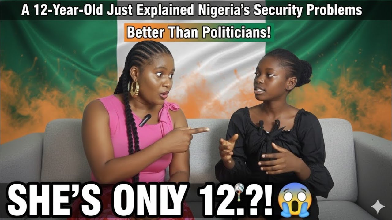 “A 12-Year-Old Just Explained Nigeria’s Security Problems Better Than Politicians 😳” 