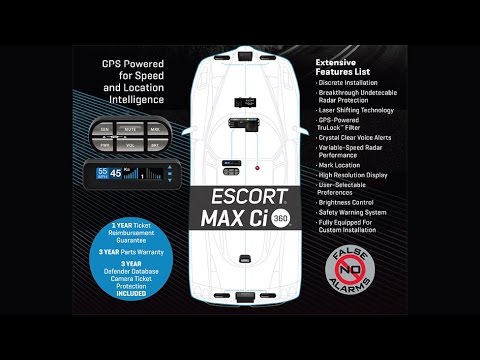 escort passport max ci 360