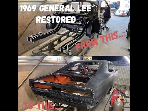 The final welds in restoring this 1969 General Lee Dodge Charger for Northeast ohio dukes Part:5