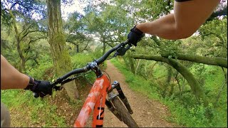 First Ride Impression On My Aggressive Hardtail | San Quentin 3 | Marshall Canyon MTB | La Verne CA