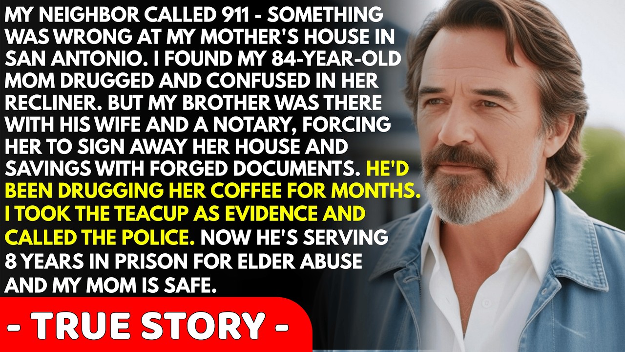 My Neighbor Called 911 About My Mother's House, I Found My 84-Year-Old Mom Drugged While My Broth...