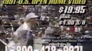 1991 Us Open Home Video Commercial - 1992