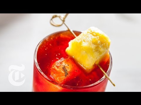 rum-with-iced-hibiscus-tea-recipe-|-summer-drinks-|-the-new-york-times