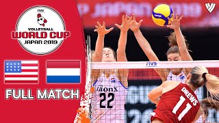 USA 🆚 Netherlands - Full Match | Women’s Volleyball World Cup 2019