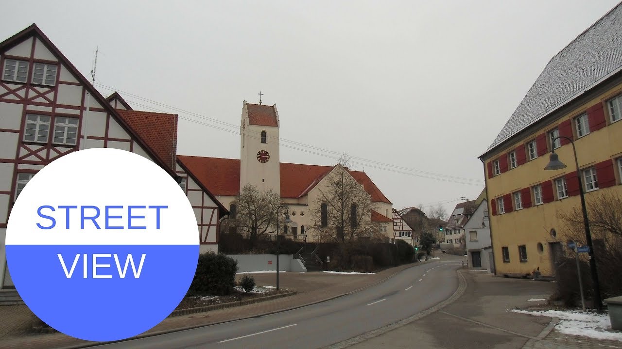 STREET VIEW in Sigmaringendorf an der Donau in GERMANY