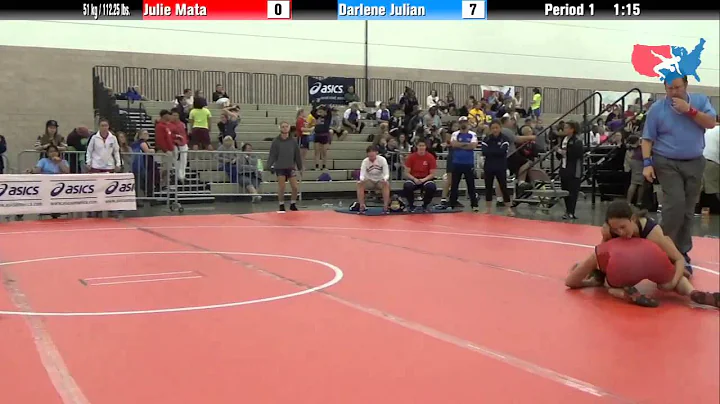 FILA Junior 51 kg / 112.25 lbs. - Julie Mata vs. D...