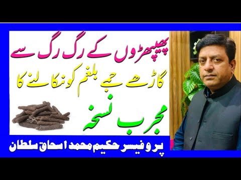 How To Get Rid Of Phlegm In Lungs(پھیپھڑوں کی رگ میں بلغم کا علاج)By Prof-Dr. Ishaque Sultan.