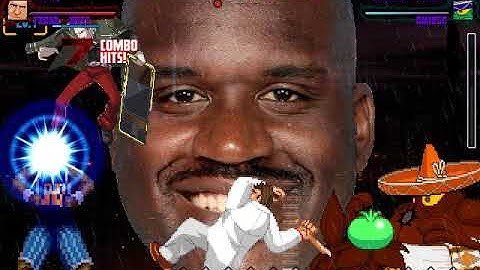 MUGEN Request: Shaq & Frank West Vs Zombie Kanji & Amingo