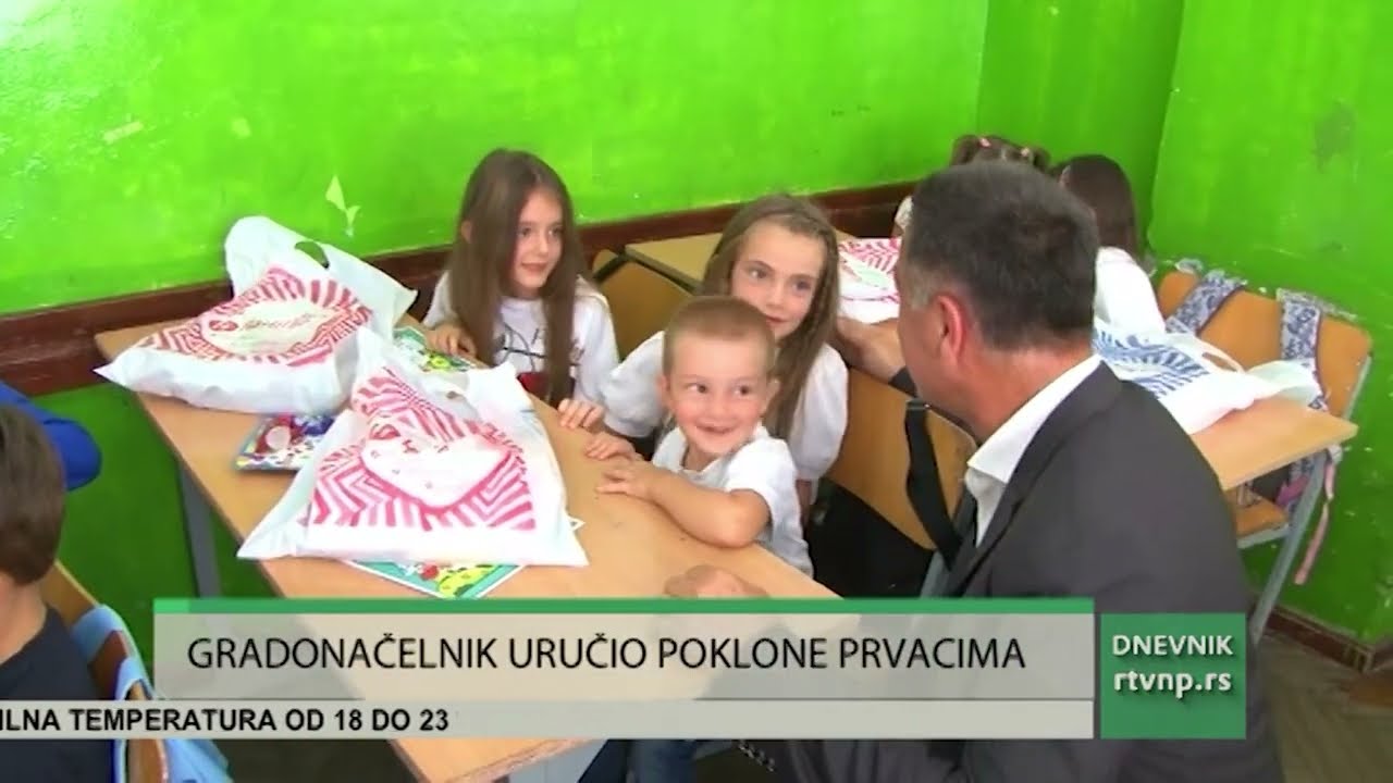 Gradonačelnik uručio poklone prvacima OŠ ''Jošanica''